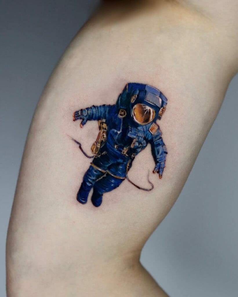 The Dream Tattoo Of The Astronaut