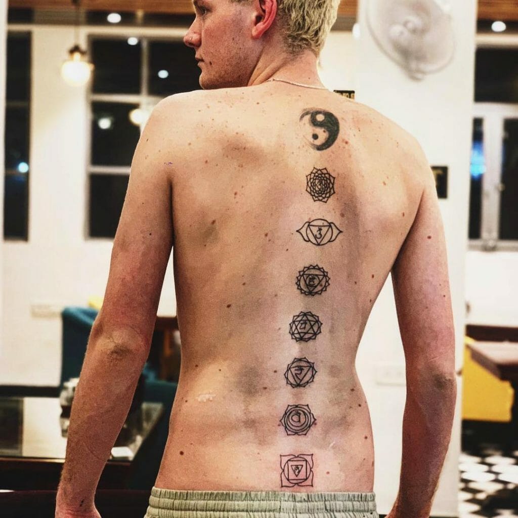 The Yin And Yang Chakra Tattoos
