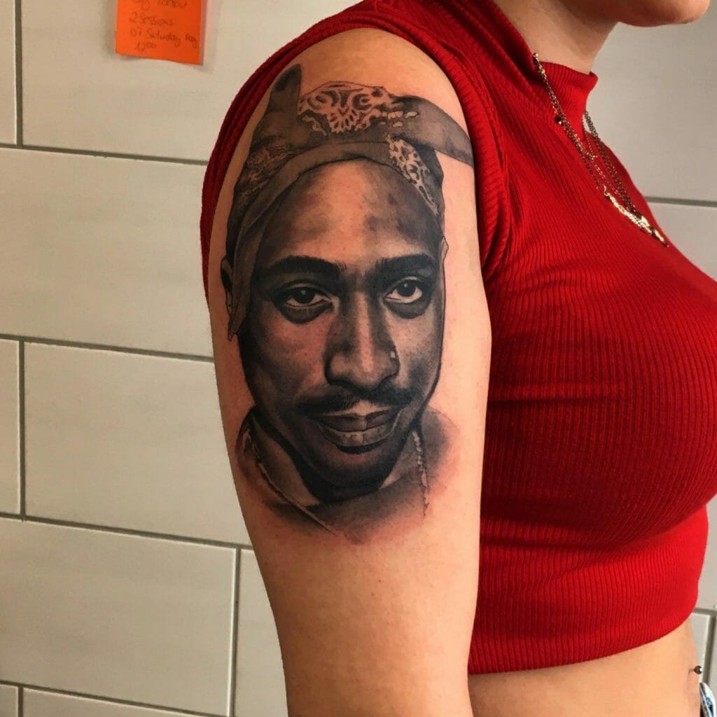 Thug Life Tattoos On Arm