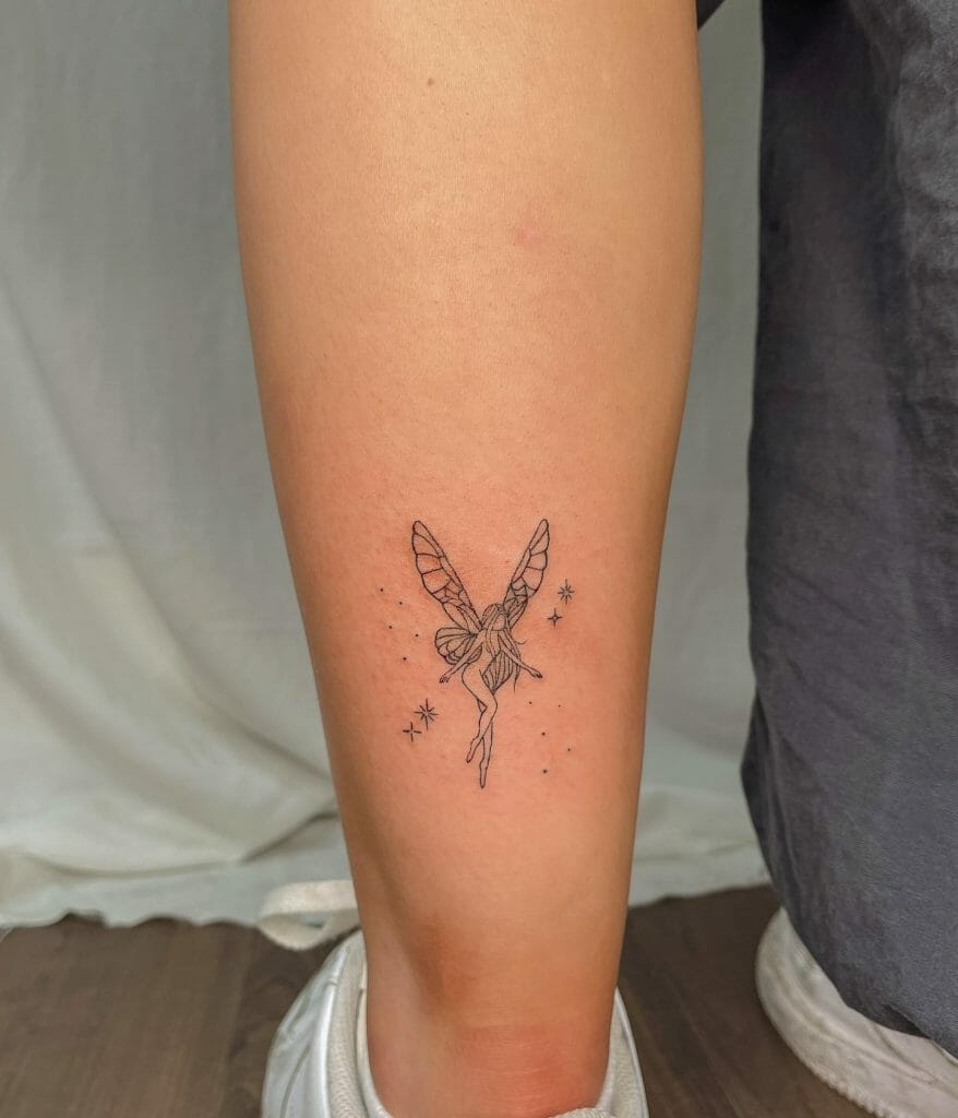 Tiny Fairy Tattoo Designs