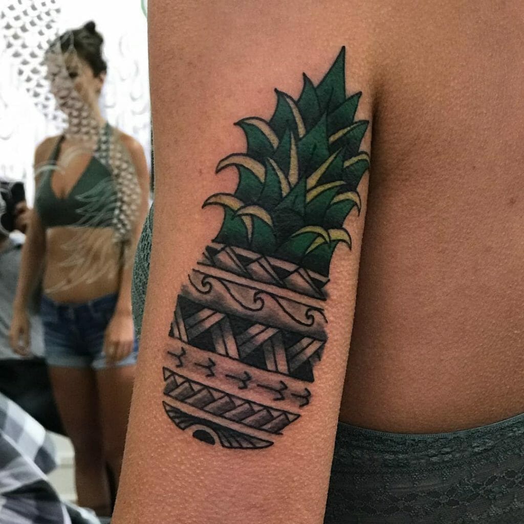 Tribal Pineapple Tattoos