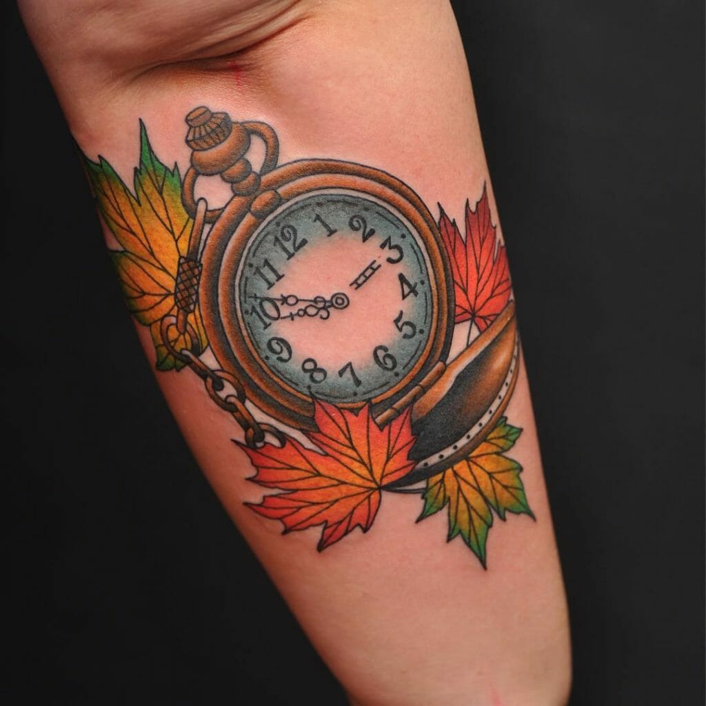 Unique Clock Tattoo ideas