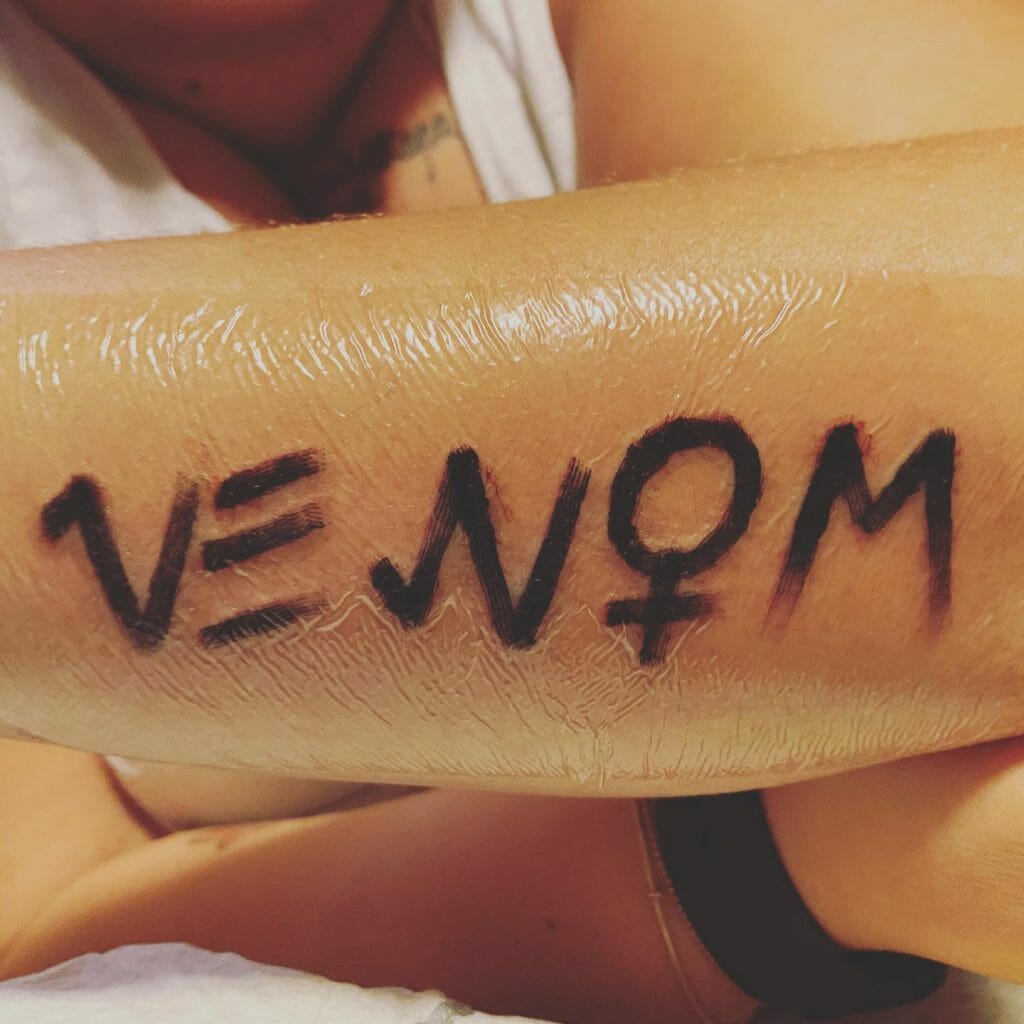Women And Venom Tattoo