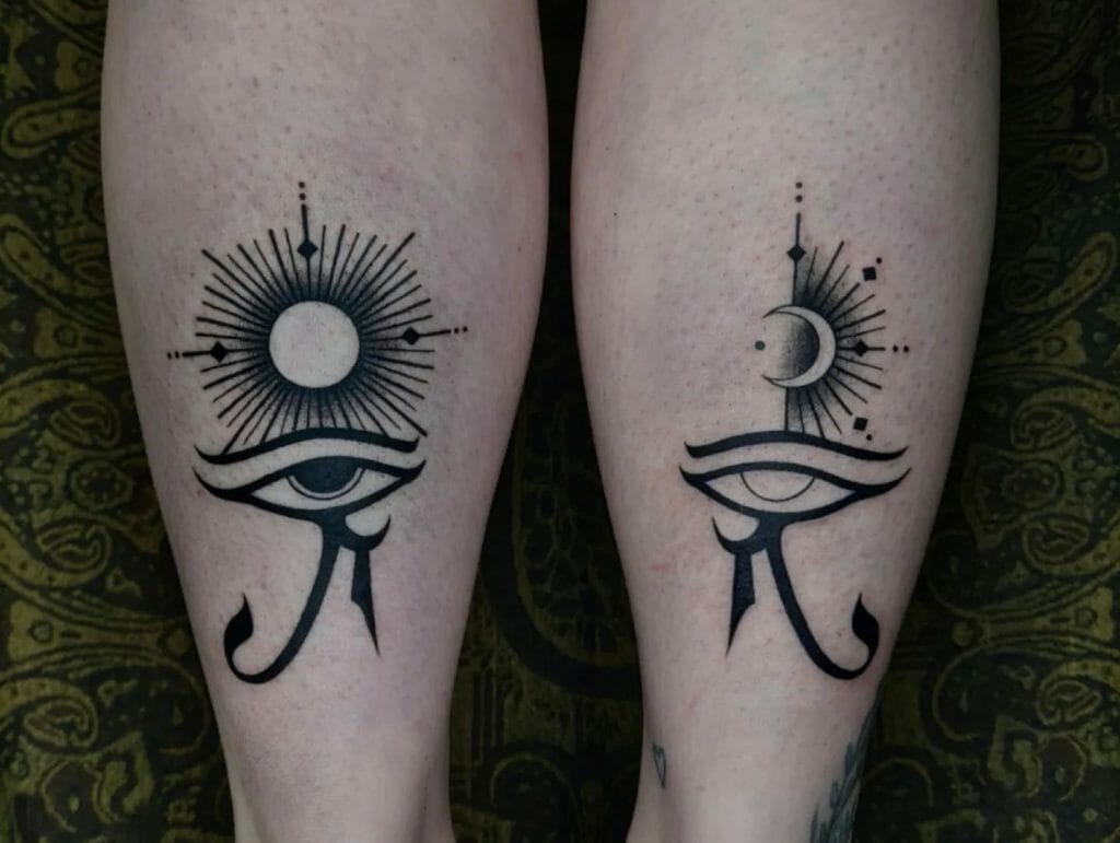 Women's Eye Of Horus Tattoos