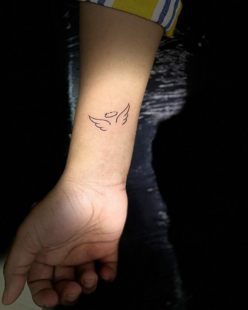 101 Best Small Angel Wings Tattoo Ideas That Will Blow Your Mind! - Outsons