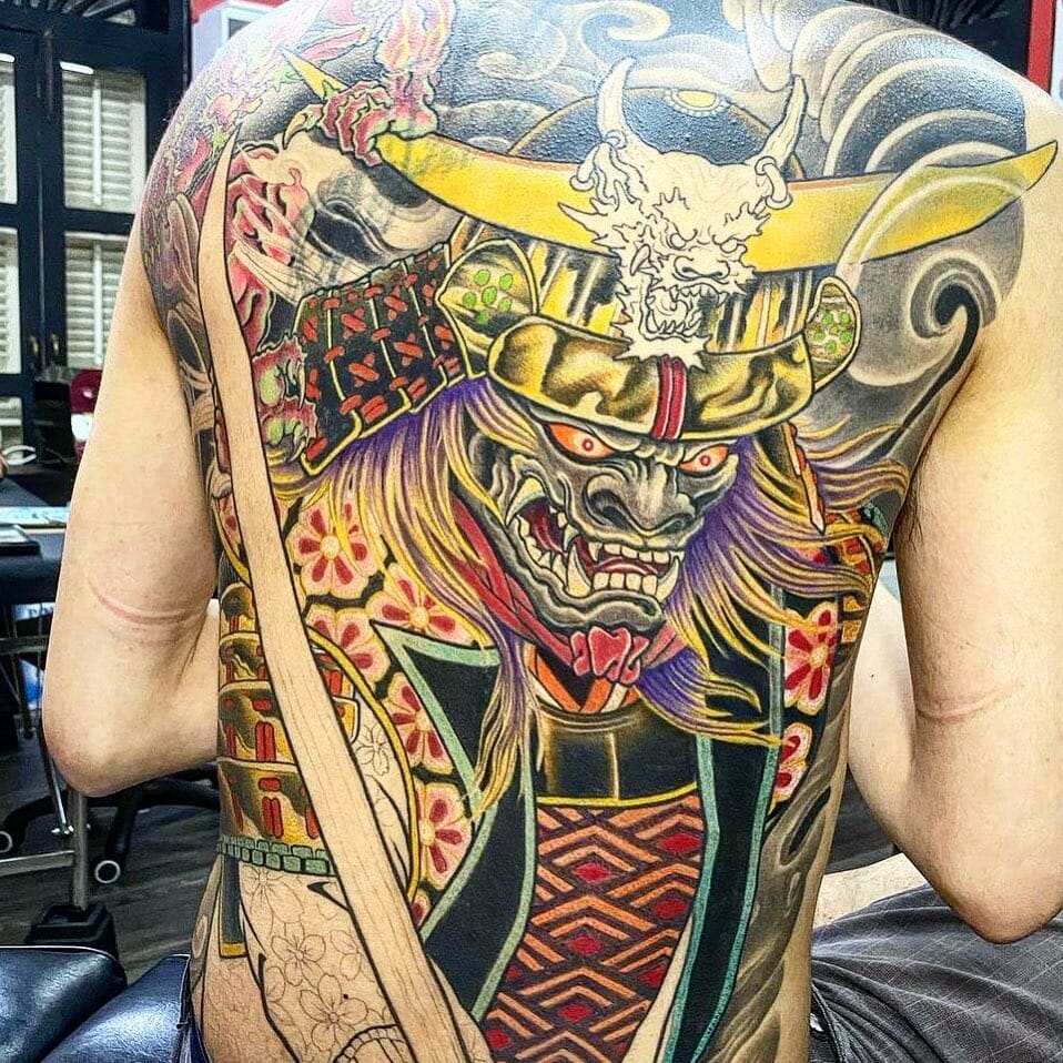 Yakuza Samurai Tattoo