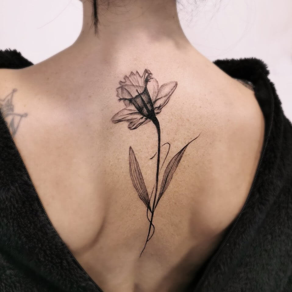 Stunning Narcissus December Birth Flower Tattoo Ideas
