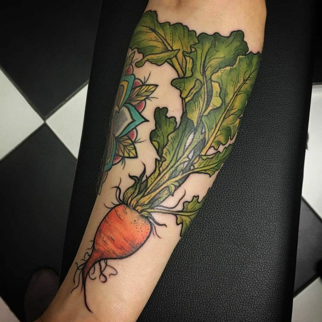 Vegetable Tattoo Designs