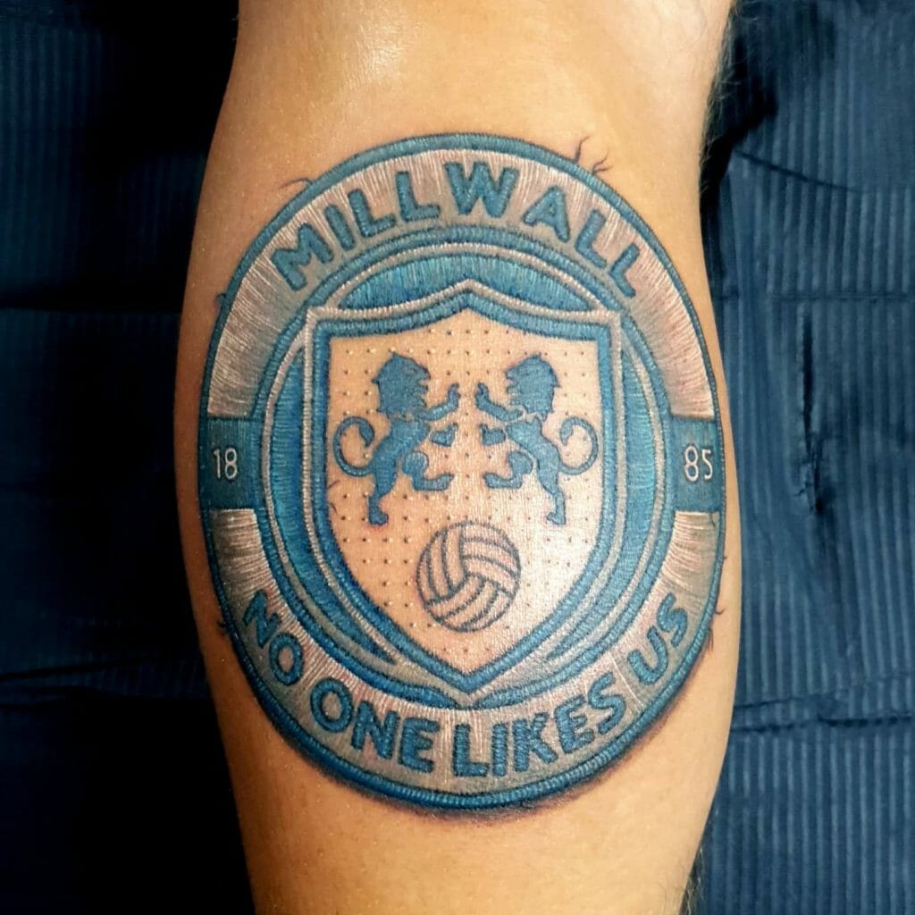 No One Likes Us Millwall Tattoo