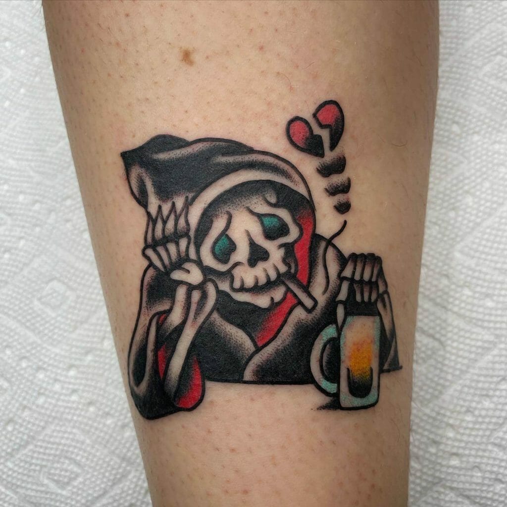 Coffee Reaper Tattoo