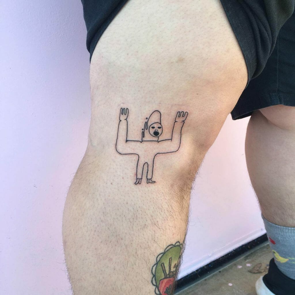 Person Weird Tattoo