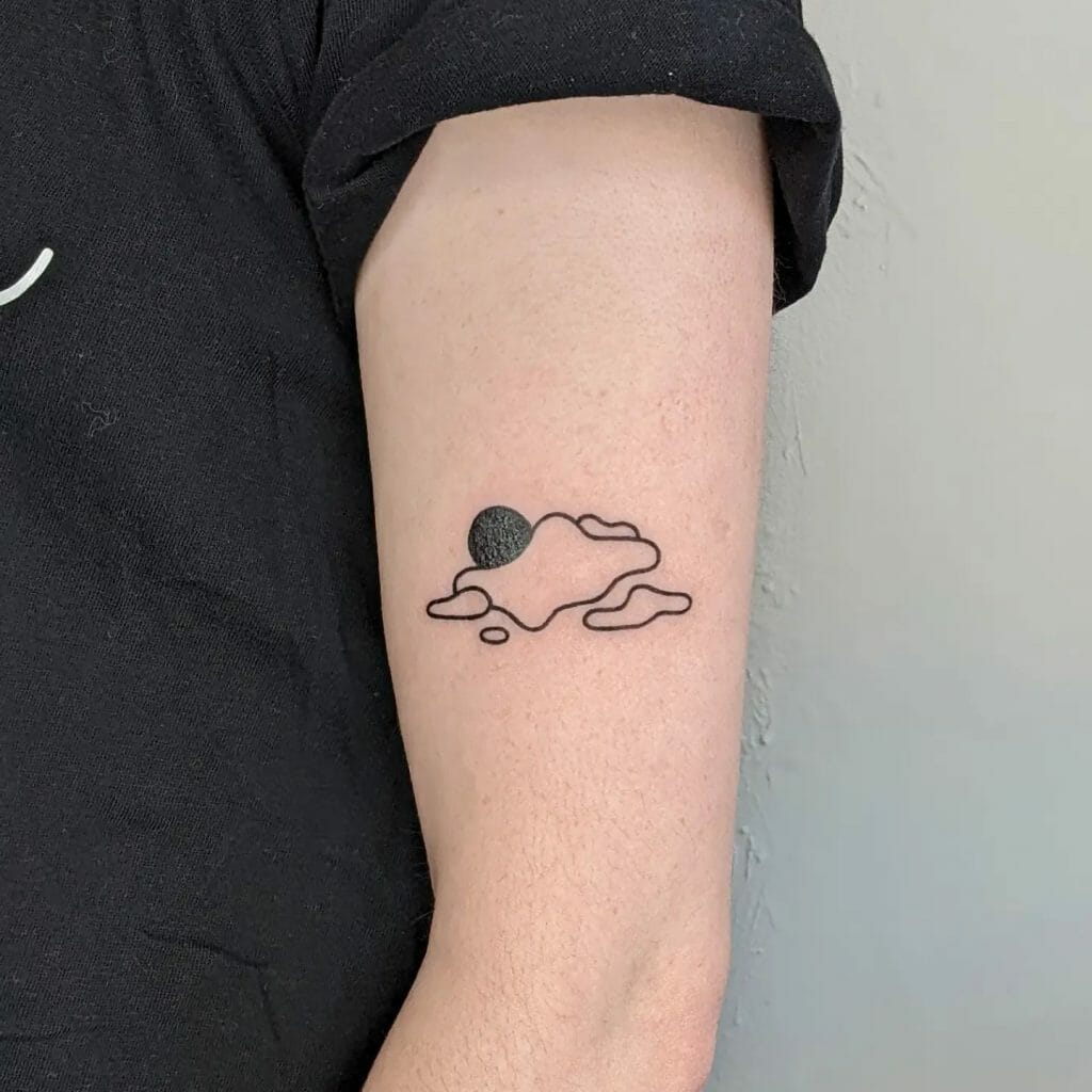 Simple Cloud Tattoo