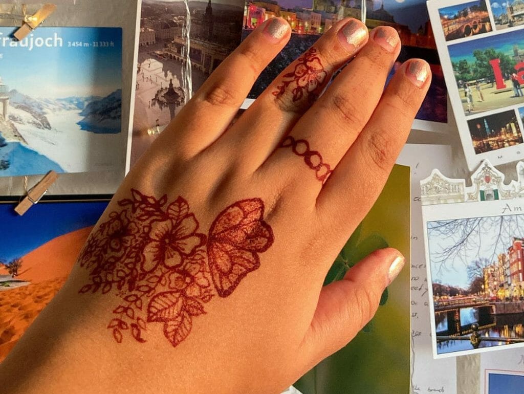 Henna Butterfly Tattoos