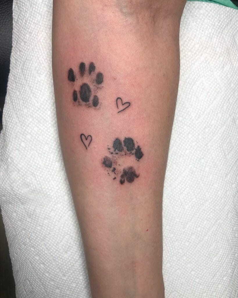 Poignant Memorial Tattoo Ideas For Pets