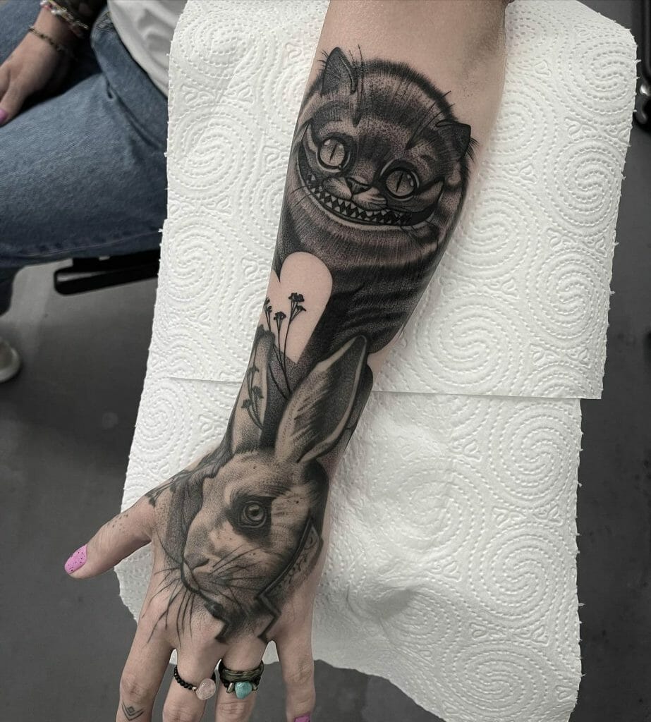 Inspired Half Sleeve Tattoo