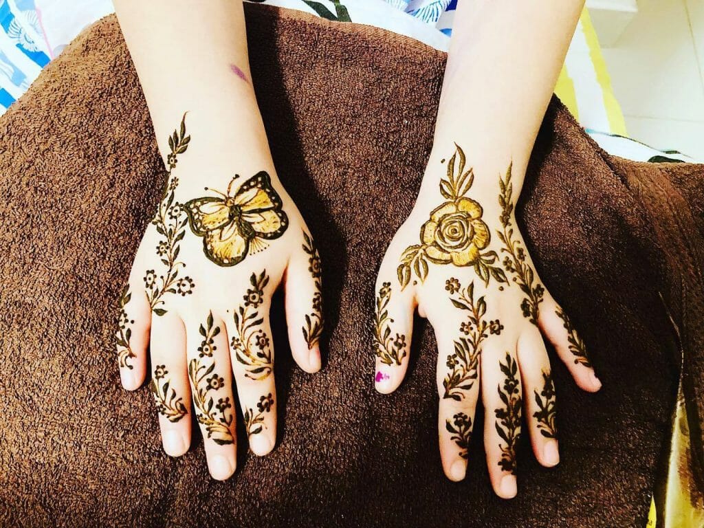 Full Hand Henna Designs