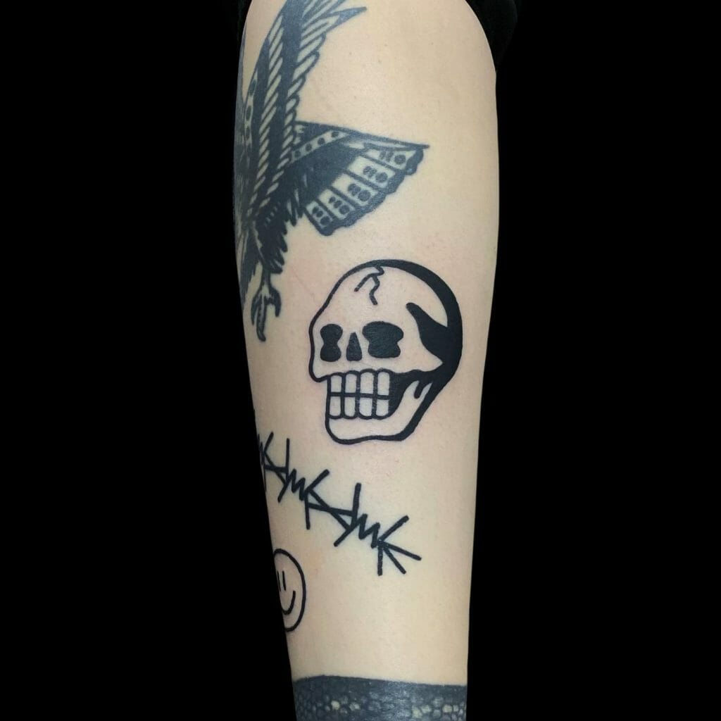 Fun Traditional Small Skull Tattoos For You
