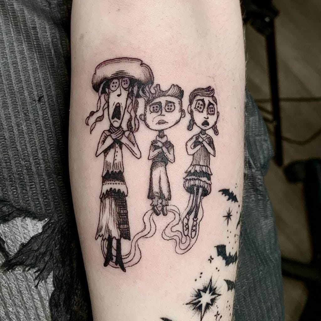Three Ghosts Tattoo Idea