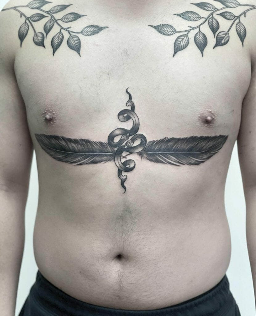 101 Best Snake sternum Tattoo Ideas That Will Blow Your Mind! - Outsons