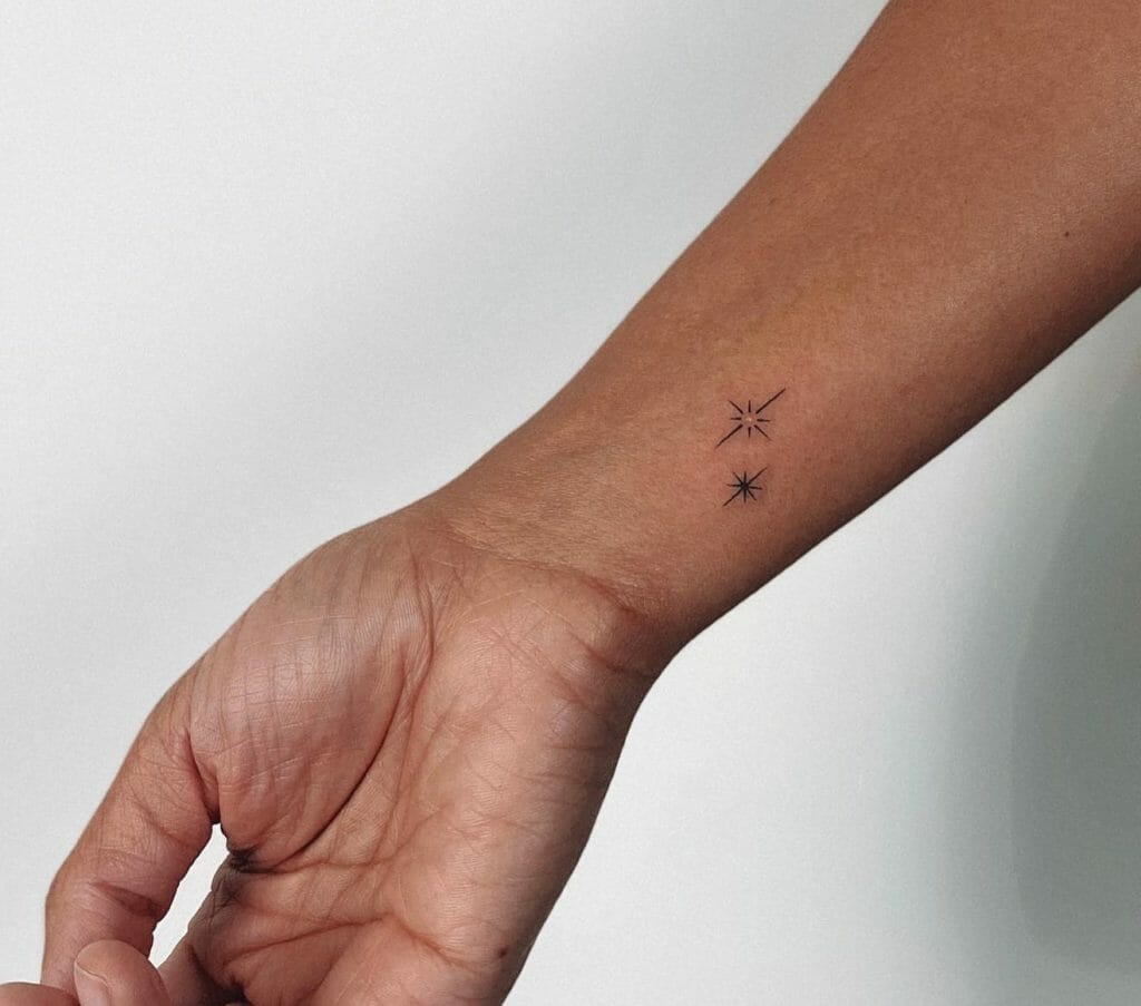 Hand Star Tattoo