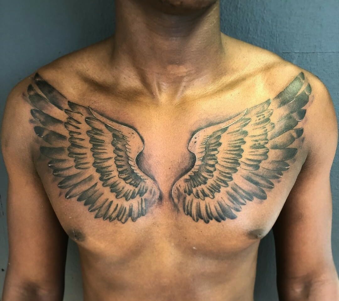 101 Best Chest Wing Tattoo Ideas That Will Blow Your Mind! - Outsons