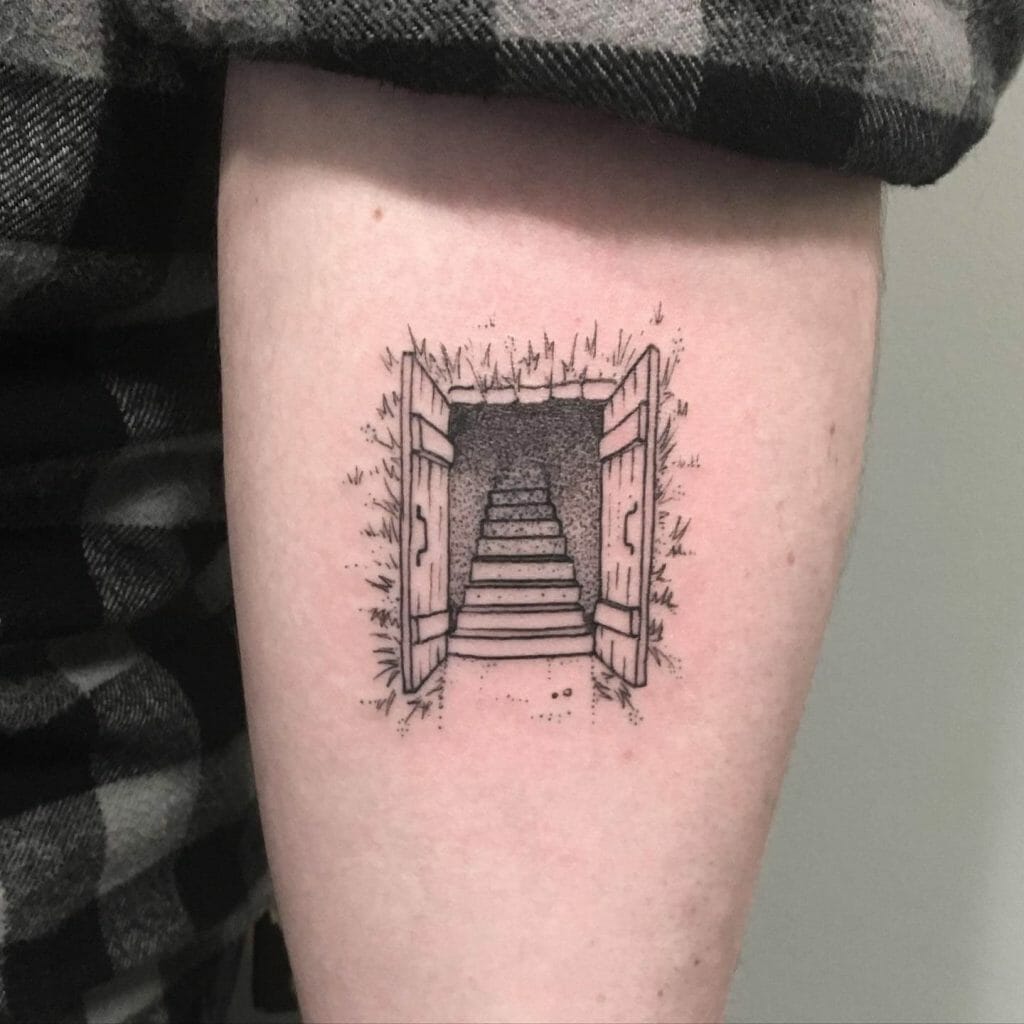 Stairway to Another Realm Tattoo