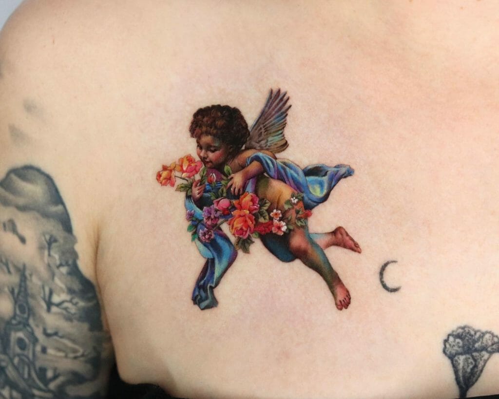 Angel Wings Baby Tattoos