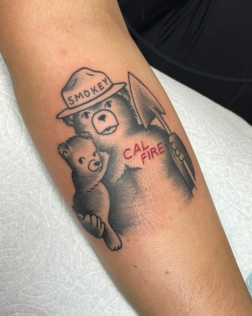 Animal Firefighter Tattoo