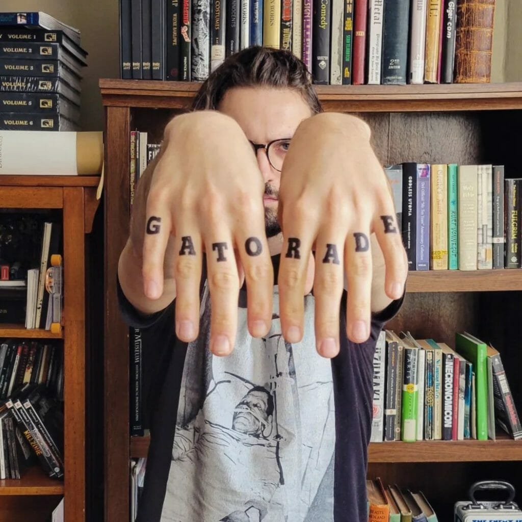 Bold Knuckle Tattoo Font