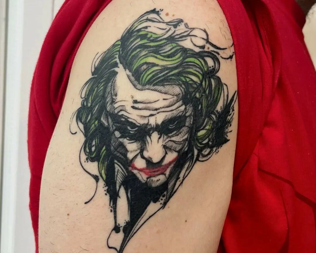 Best Joker Tattoo for Girls | Pretty Hand Tattoos
