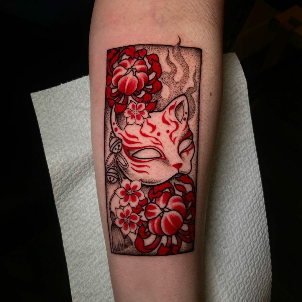 Beautiful Asian Tattoo Ideas With Chrysanthemums