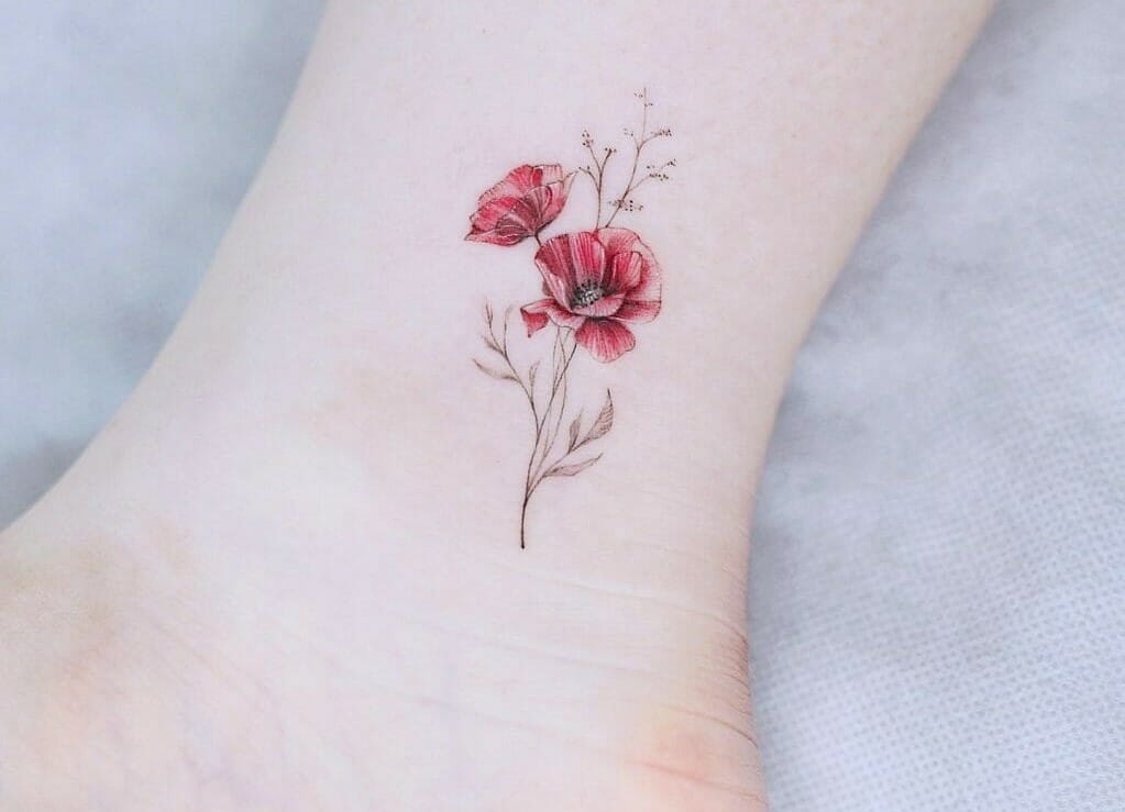 Buy Birth Flowers Temporary Tattoos Birth Month Flower Tattoos Online in  India  Etsy