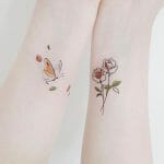 Best Butterfly And Rose Tattoos