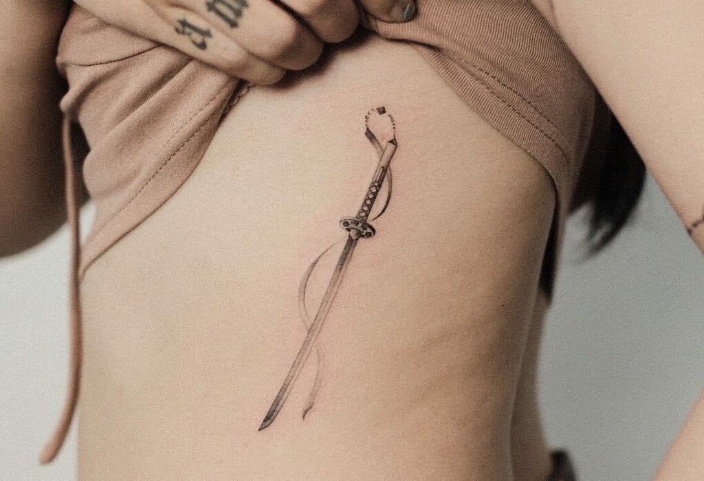 sword tattoo on hip｜TikTok Search