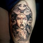 Best Medusa Thigh Tattoos