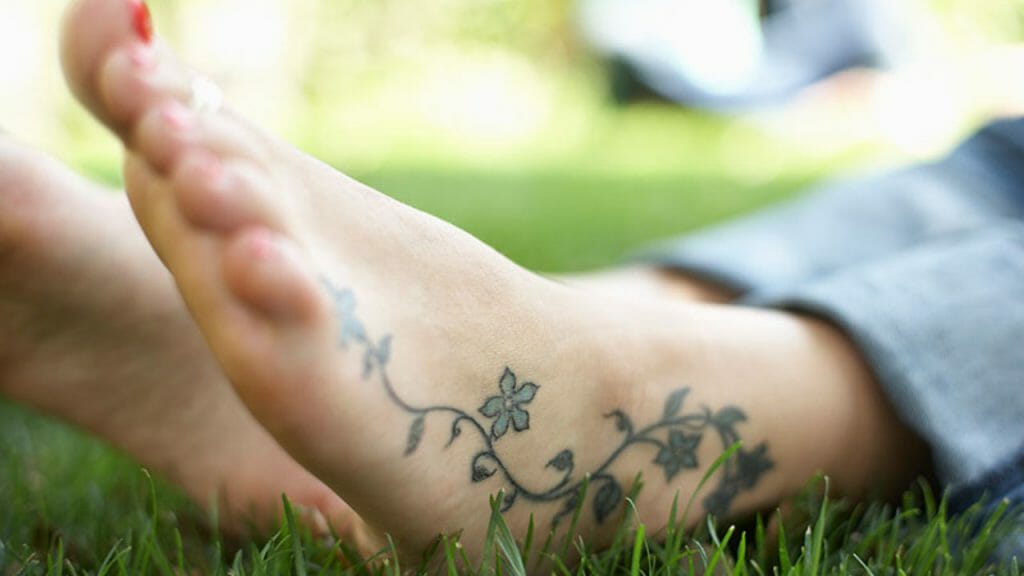 Best Tattoo On Side Of Foot Designs
