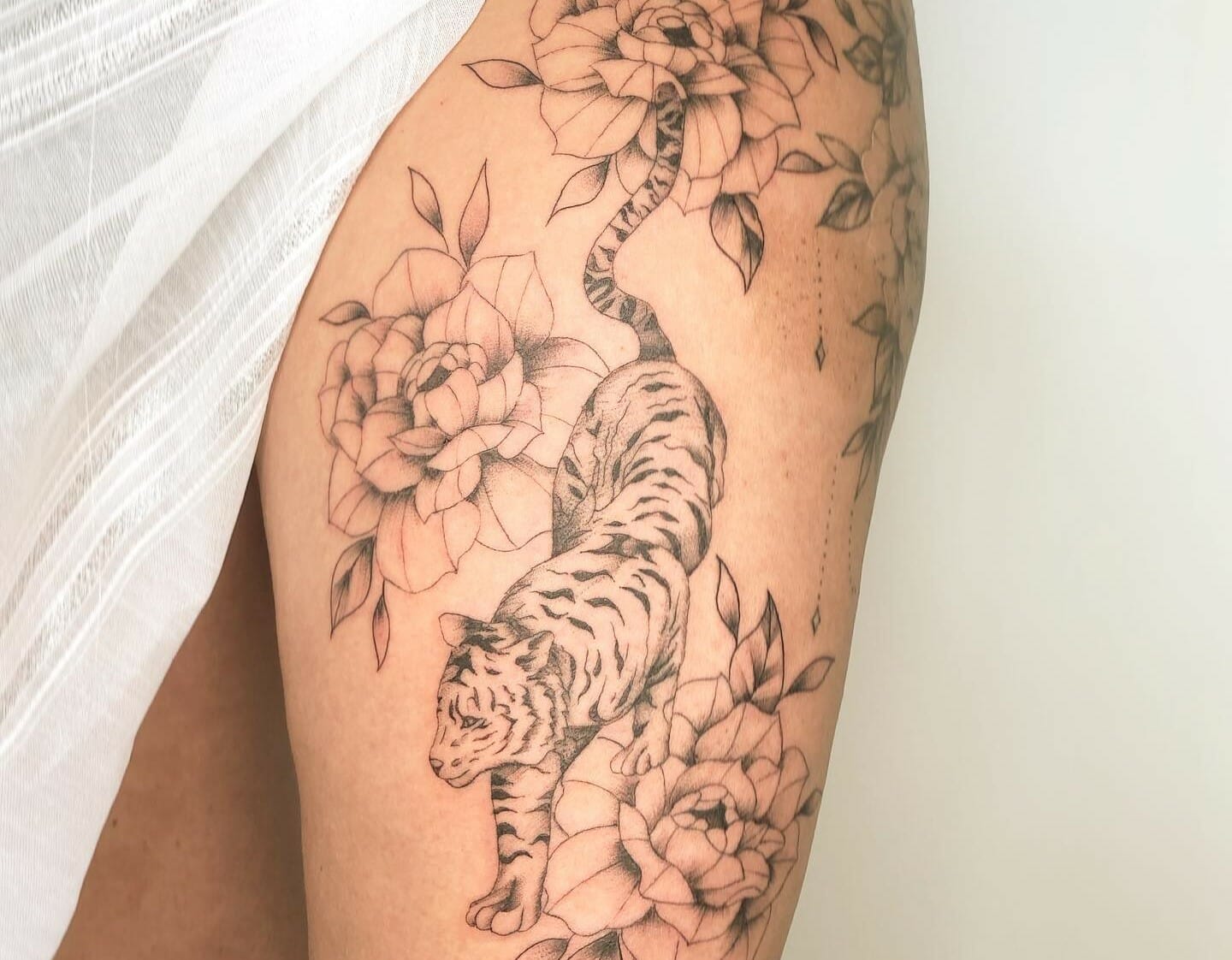 101 Best Tiger Thigh Tattoo Ideas That Will Blow Your Mind! - Outsons