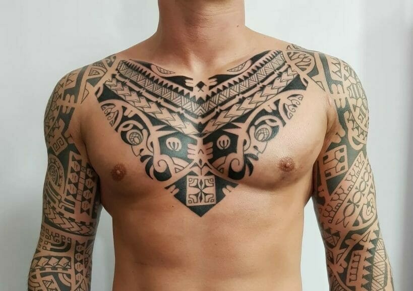 101 Best Tribal Tattoo Chest Ideas That Will Blow Your Mind! - Outsons