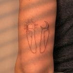 Best Unique Small Sun Tattoo