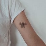 Best Vintage Bee Tattoo