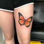 Butterfly Leg Tattoo Ideas