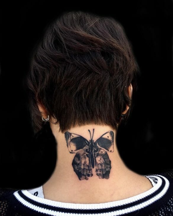 101 Best Butterfly With Skull Tattoo Ideas That Will Blow Your Mind ...