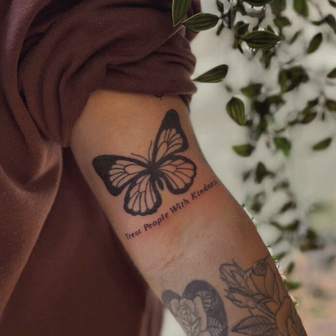 Butterfly Tattoos With Quotes