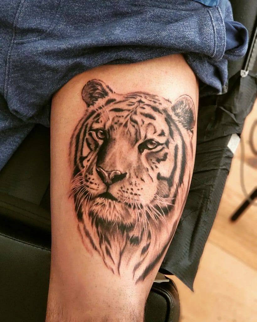 101 Best Tiger Thigh Tattoo Ideas That Will Blow Your Mind! - Outsons