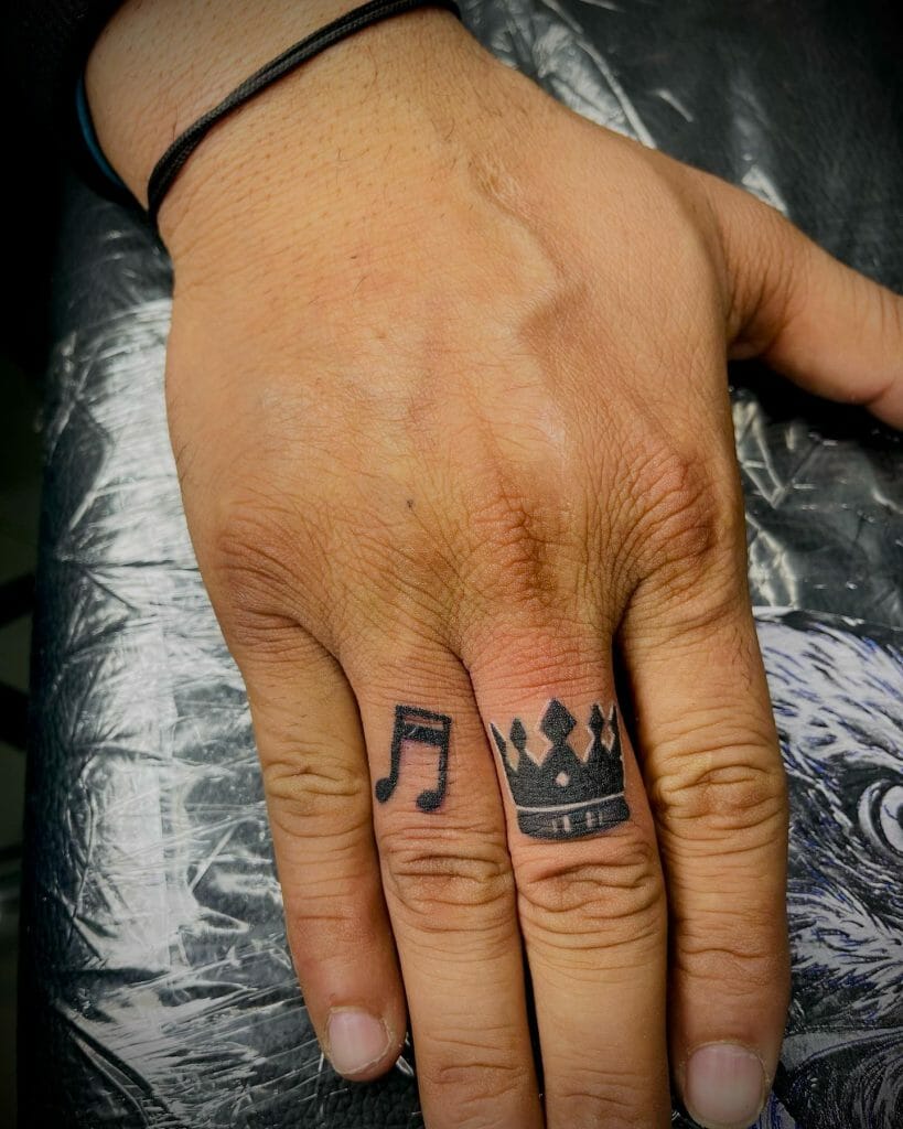 Crown Arm Thorn Tattoo