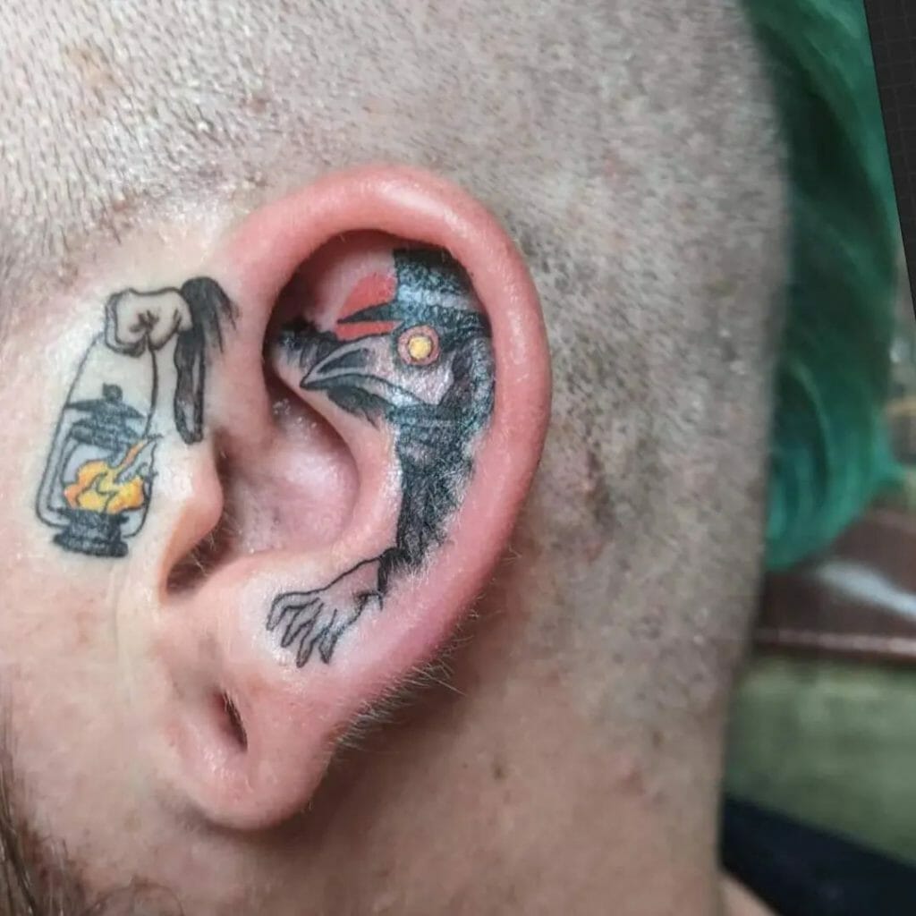 Ear Plague Doctor Tattoo ideas