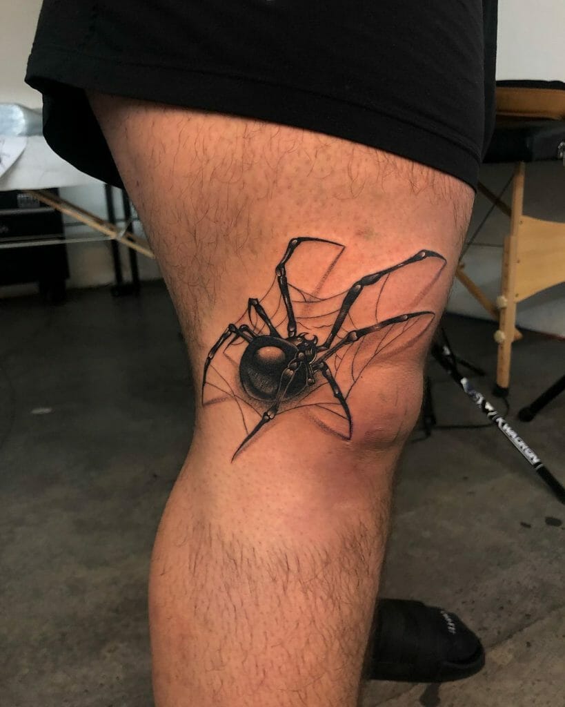 Elegant Spider Tattoo Designs