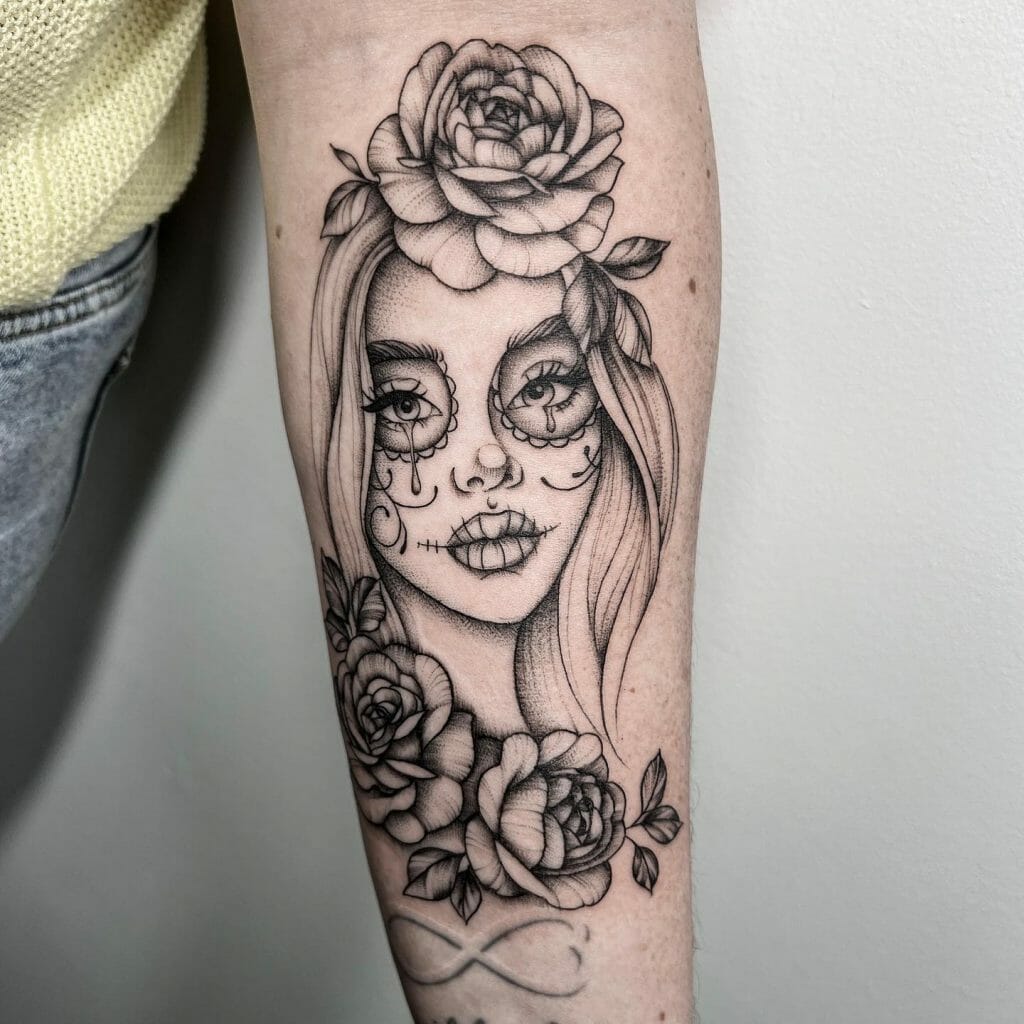 101 Best Female Sugar Skull Tattoo Ideas That Will Blow Your Mind! - Outsons