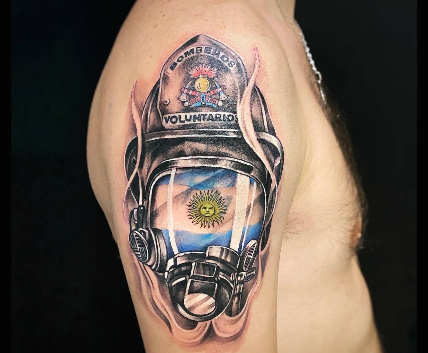50 Firefighter Tattoos For Men  Masculine Fireman Ideas