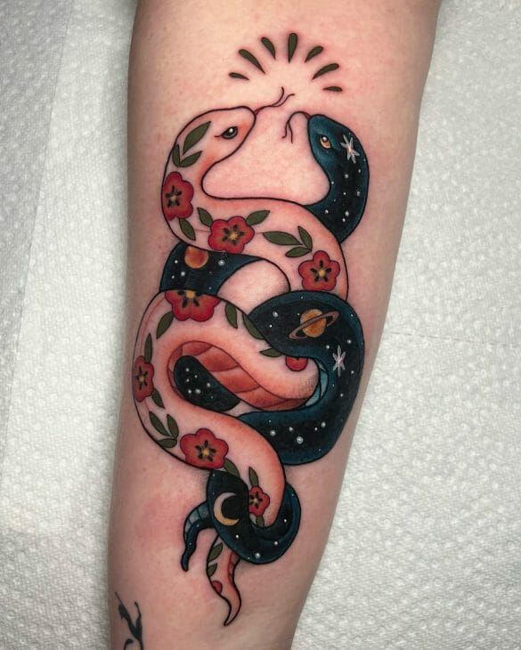 101 Best Snake Flower Tattoo Ideas That Will Blow Your Mind!